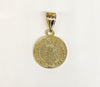 Plated Saint Benedict Pendant*