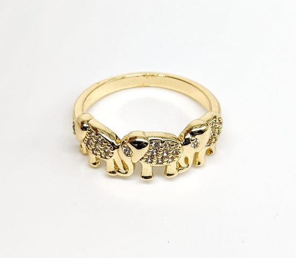 Plated Triple Elephant Ring*