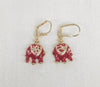 Plated Elephant Earring