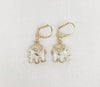 Plated Elephant Earring