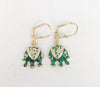 Plated Elephant Earring