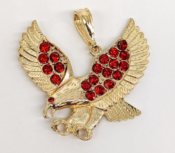 Plated Eagle Pendant