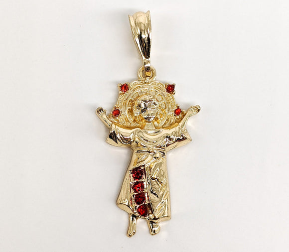 Plated Divine Child Pendant