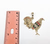 Plated Rooster Figaro 5mm Chain Necklace