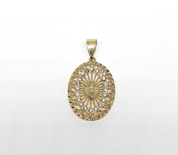 Plated Cross Pendant