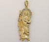Plated Saint Jude Thaddaeus Pendant