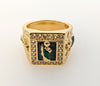 Plated Multicolor Saint Jude Men Ring