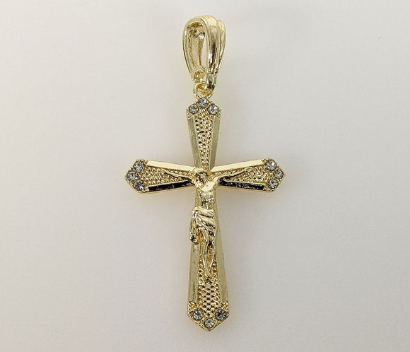 Plated Cross Pendant