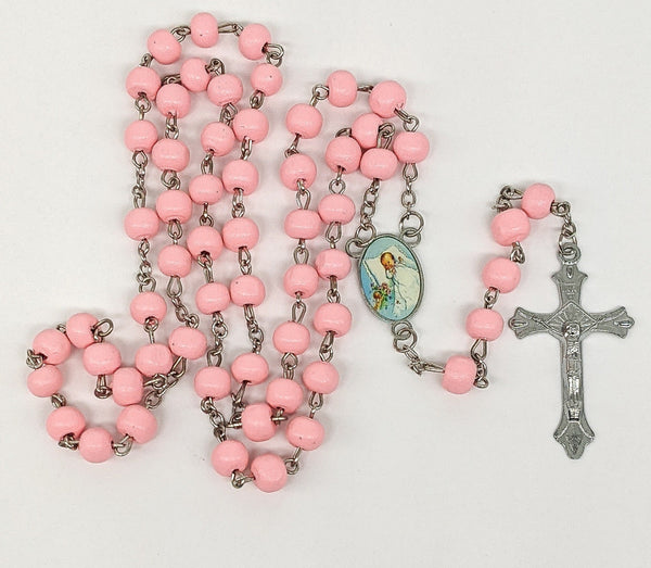 Baptism Beaded Scented Rosary