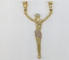 Plated Tri-Gold Large Cross Pendant*