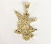 Plated Archangel Saint Michael Pendant*