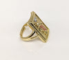 Plated Tri-Gold Saint Jude Adjustable Ring*