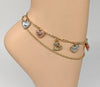 Plated Heart Anklet