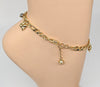 Plated Heart Anklet