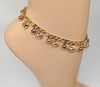 Plated Heart Anklet