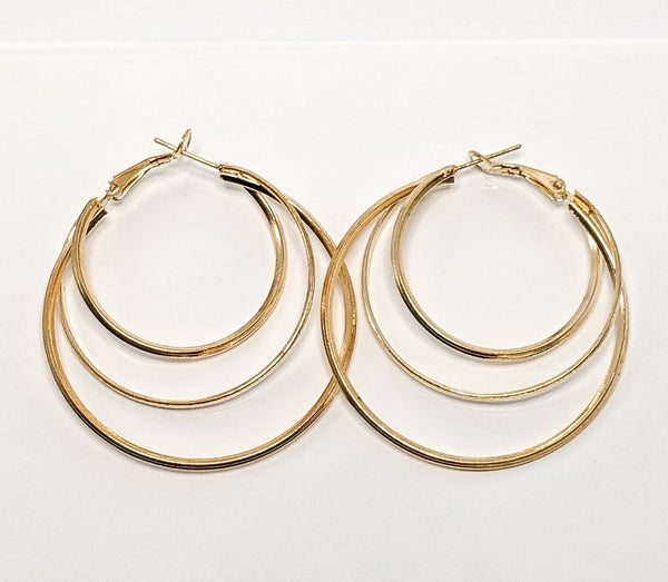 Plated Hoop Earring