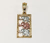 Plated Tri-Gold Elephant Pendant