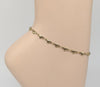 Plated Heart Anklet