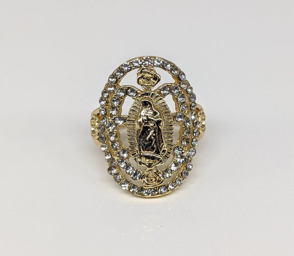 Plated Virgin Mary Ring