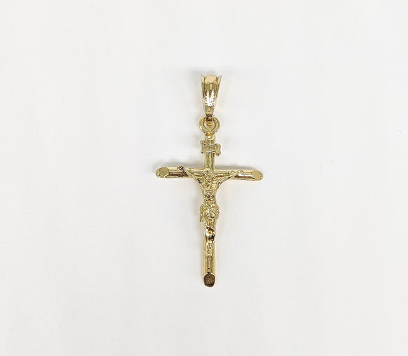 Plated Small Cross Pendant