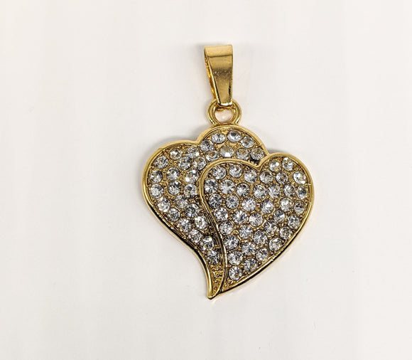 Plated Heart Pendant*