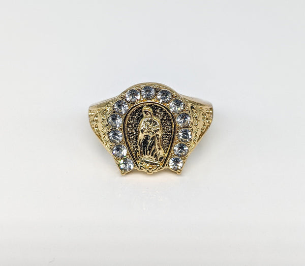 Plated Virgin Mary Ring