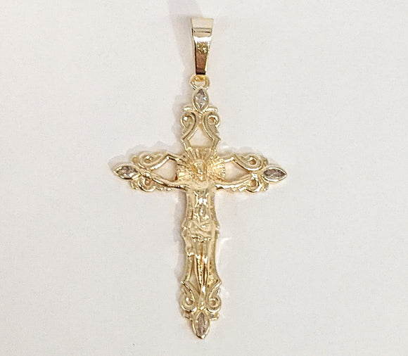 Plated Cross Pendant