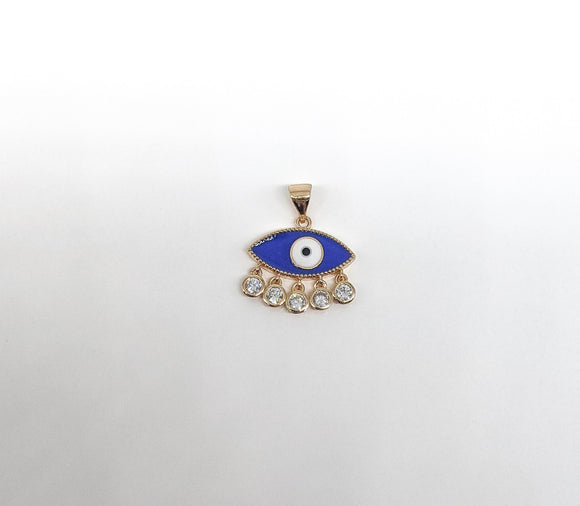 Plated Eye Pendant*