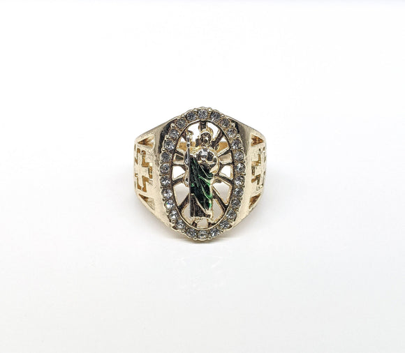 Plated Saint Jude Ring