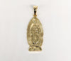 Plated Virgin Mary Pendant