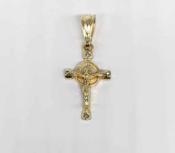 Plated Dainty Cross Pendant