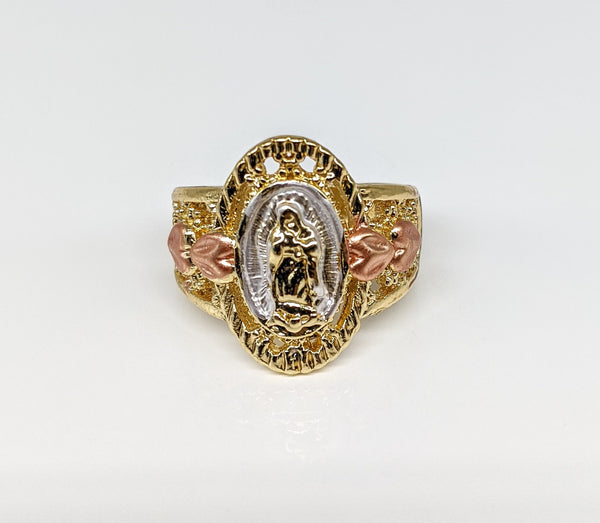 Plated Virgin Mary Ring