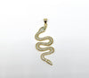 Plated Snake Pendant