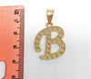 Plated Letter Pendant