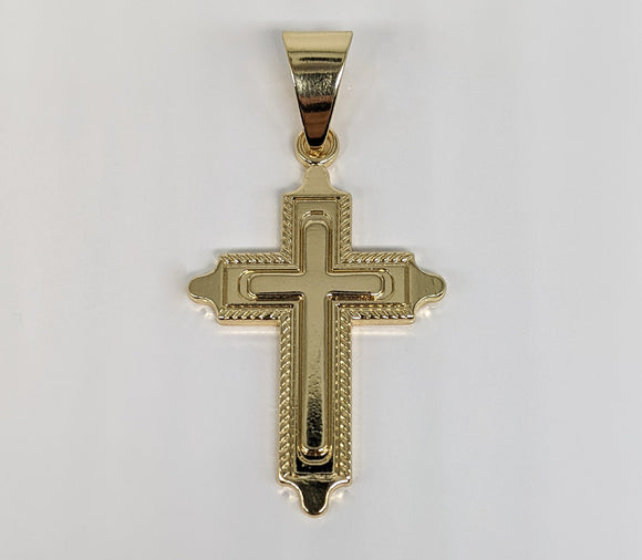 Plated Cross Pendant