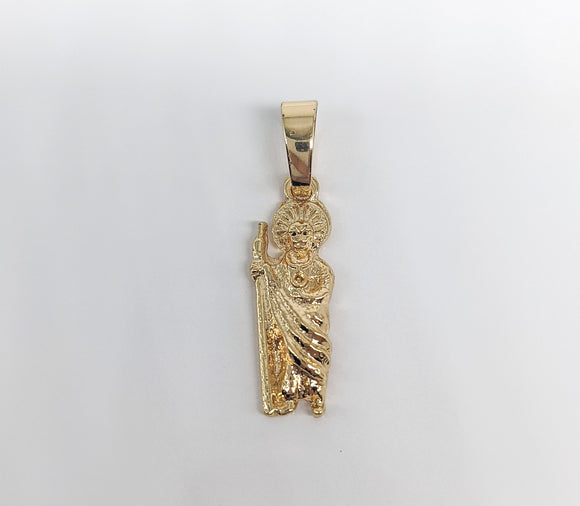 Plated Saint Jude Pendant