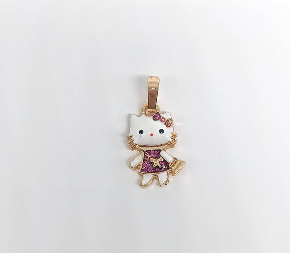 Plated Hello Kitty Pendant