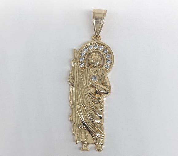 Plated Saint Jude Pendant*