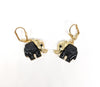 Plated Elephant Earring