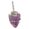 Amethyst Arrow Point Pendant